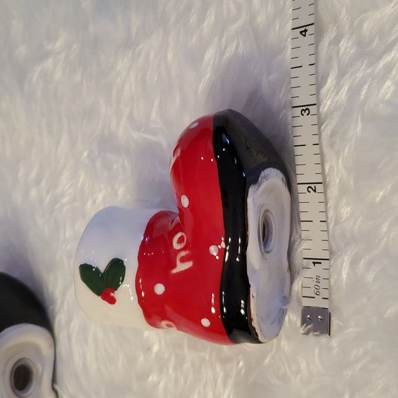 Santa Salt & Pepper Ho Ho Ho Shaker Boots - Picture 5 of 6